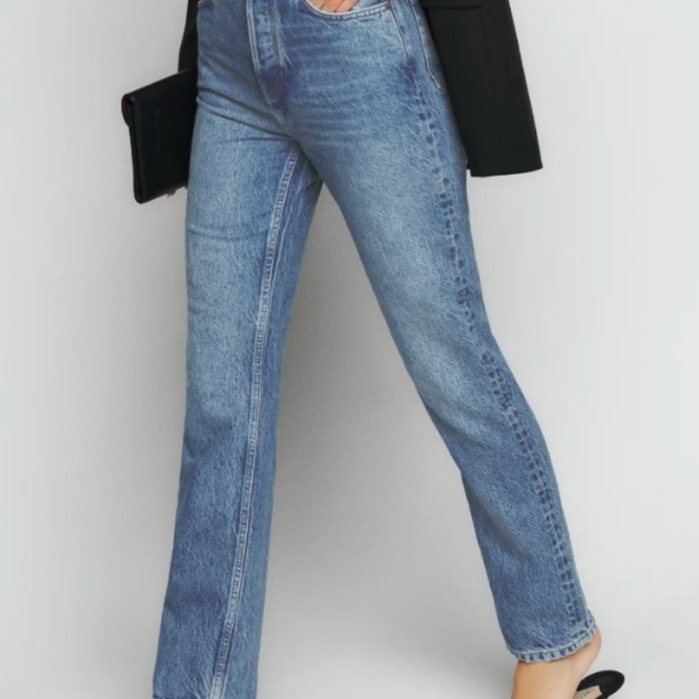 Cynthia High Rise Straight Jeans - Picture 4 of 5